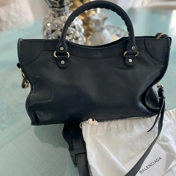 Balenciaga Metal Plate Classic City Bag handbag Pre-loved EUC - Picture 6 of 15